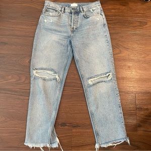 Boyish The Tommy Jeans High Rise Straight Jeans